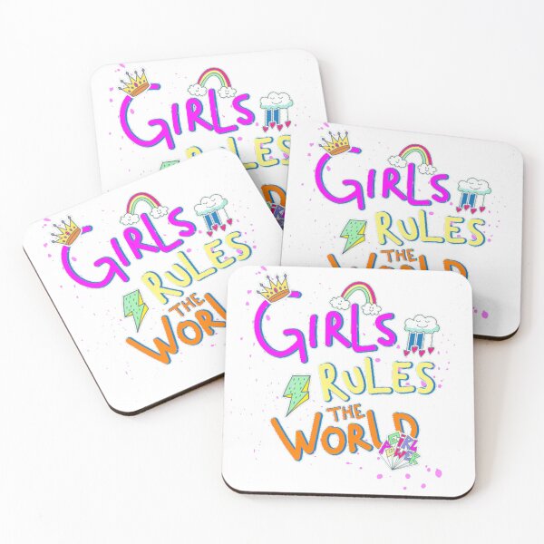Item preview, Girls Rule The World designed and sold by Bigfoot T-Shirt Co..
