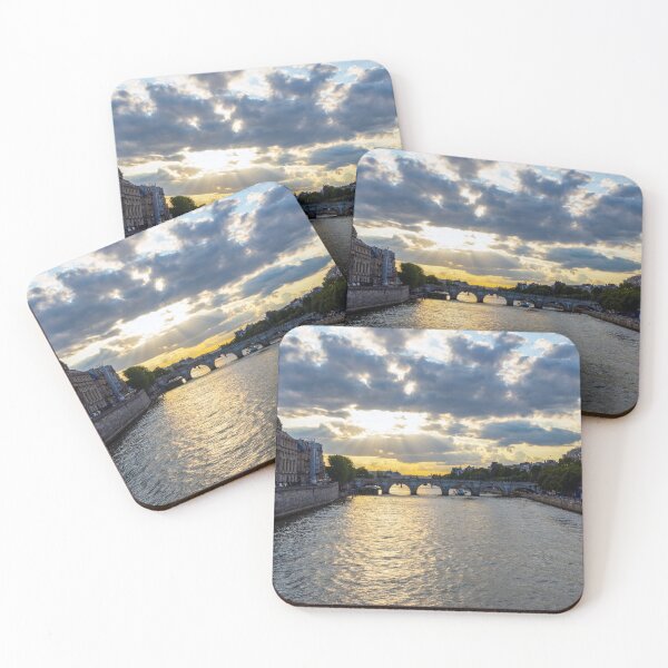Item preview, Sunset over Conciergerie - Paris, France designed and sold by Ulysse Pixel.