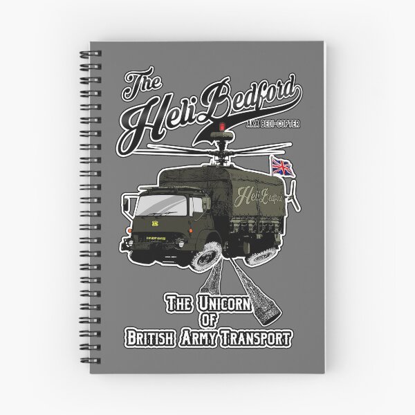 Item preview, The Heli-bedford (AKA Bedi-copter), the unicorn of British Army Transport designed and sold by BlueRedBlue.
