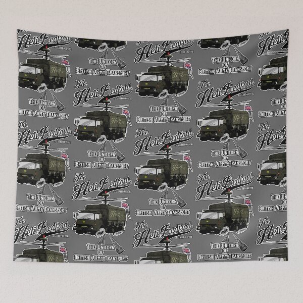 Item preview, The Heli-bedford (AKA Bedi-copter), the unicorn of British Army Transport designed and sold by BlueRedBlue.