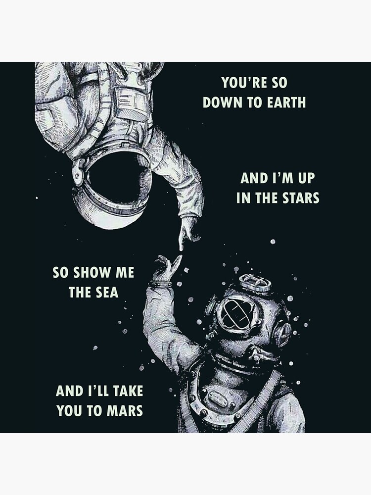 Astronaut and Diver - I'm Up in The Stars by dru1138