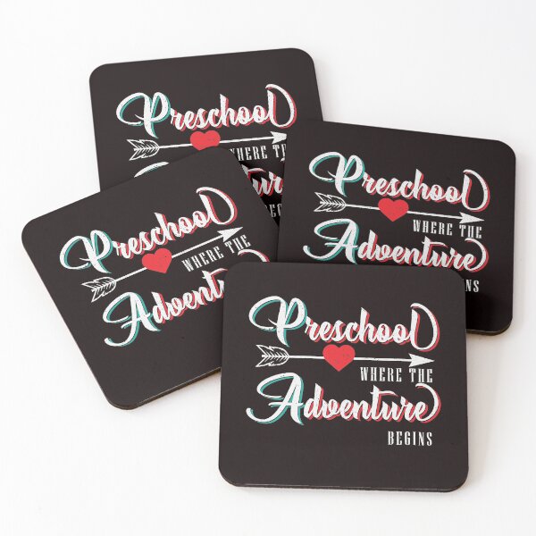 Item preview, Preschool where the adventure begins Teacher gift designed and sold by torlei565.