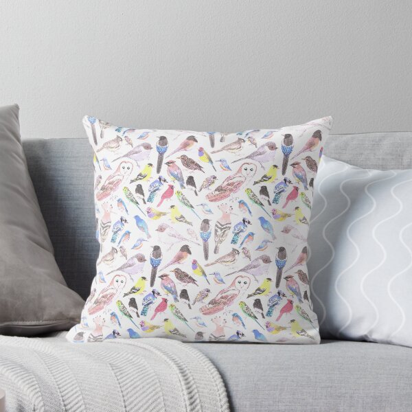 Item preview, Birds of America- pets and wild birds seamless mosaic designed and sold by Shawlin Islam.