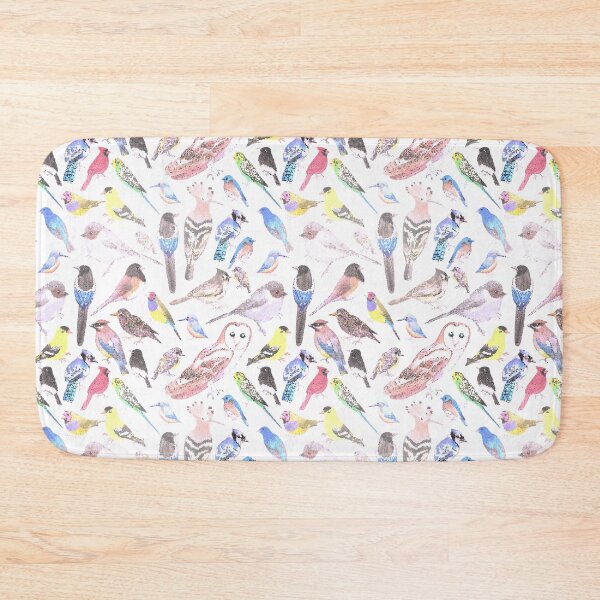 Item preview, Birds of America- pets and wild birds seamless mosaic designed and sold by Shawlin Islam.