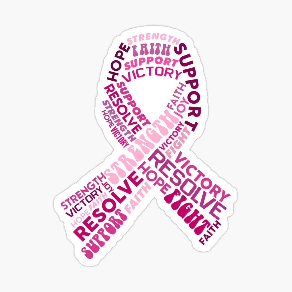 Women Strong Breast Cancer awareness Greeting Card for Sale by