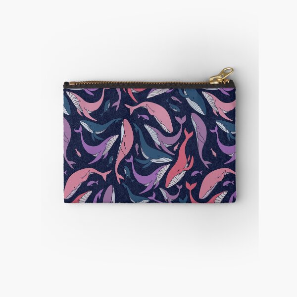 Item preview, A school of whales - pink and purple designed and sold by Elenanaylor.