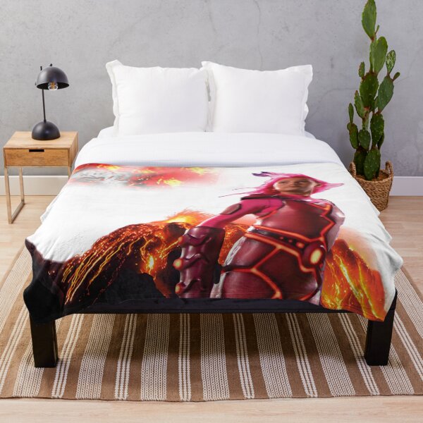 Lavagirl Throw Blanket