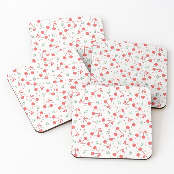 Item preview, Cherry fruit seamless vector pattern background.  designed and sold by Limolida.