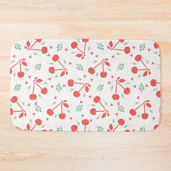 Item preview, Cherry fruit seamless vector pattern background.  designed and sold by Limolida.