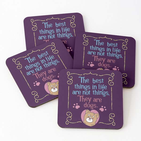 Item preview, The best things in life are dogs designed and sold by RafaRodrix.