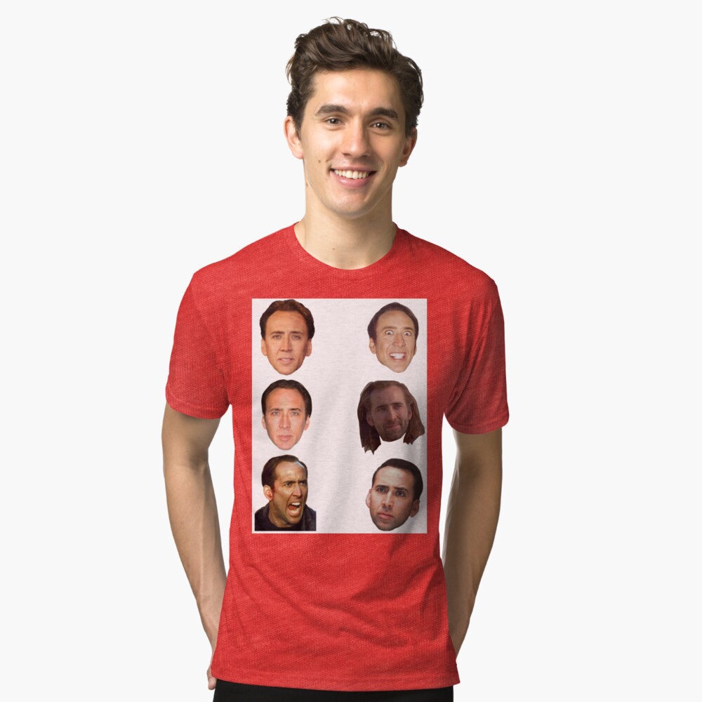 nicholas cage tshirt