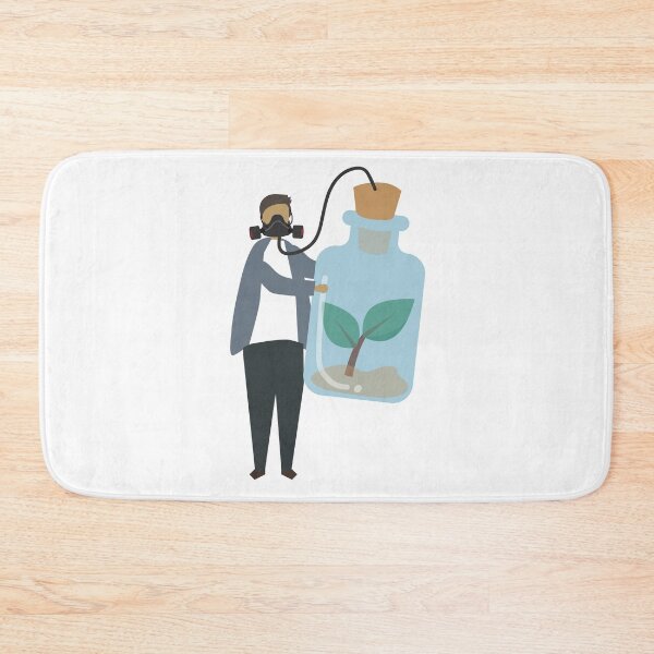 Item preview, Man breathing air plant air pollution respiration climate protection designed and sold by timzim97.