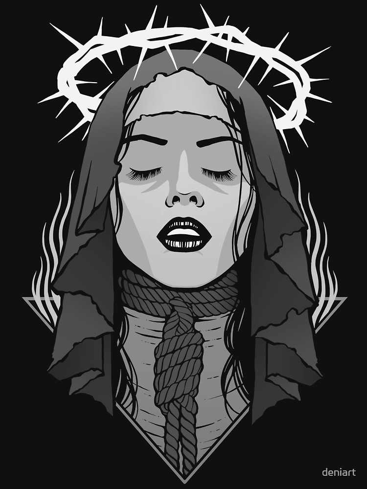 Dark Nun by deniart