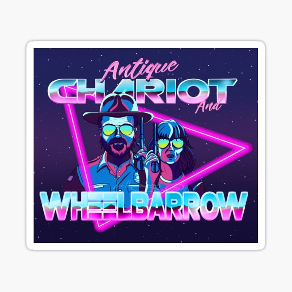 Artikel-Vorschau von Antike Chariot und Schubkarre 80er Jahre Retro Fanart, designt und verkauft von piper1323.