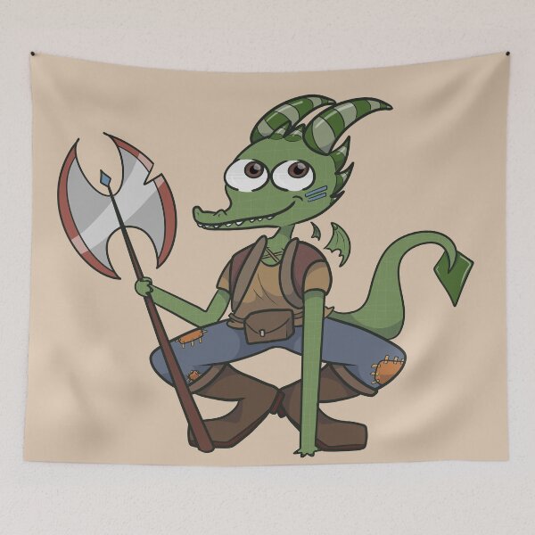 Item preview, Dragon Barbarian  designed and sold by Jamtastic.