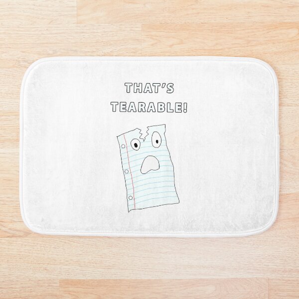 That's Tearable Bath Mat