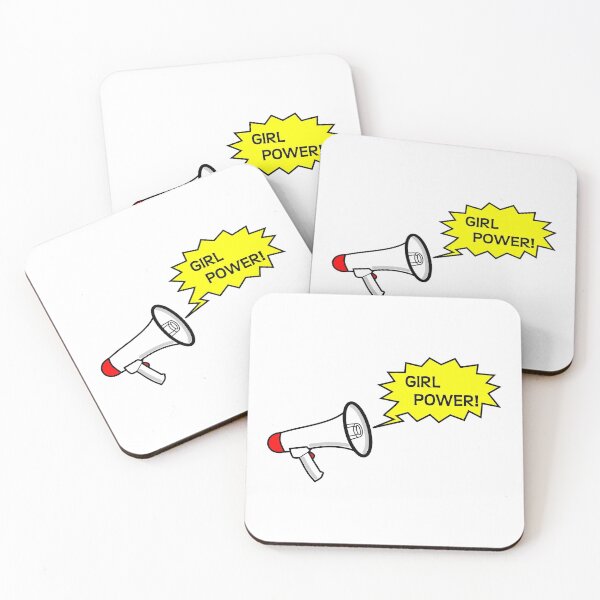 Item preview, Megaphone, girl power! designed and sold by ZnDigitalPrints.
