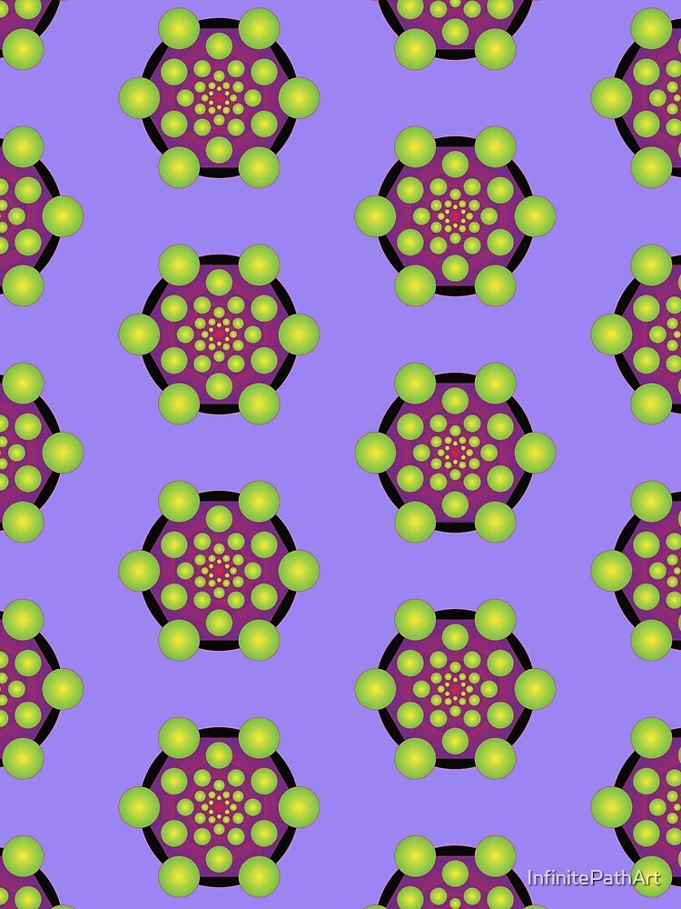 Thumbnail 3 of 3, Scarf, Estivation designed and sold by InfinitePathArt.
