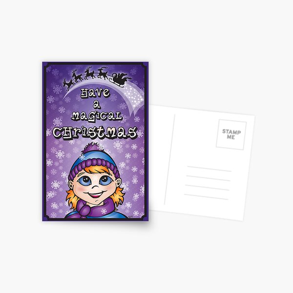 A Magical Christmas - Christmas Cards Postcard