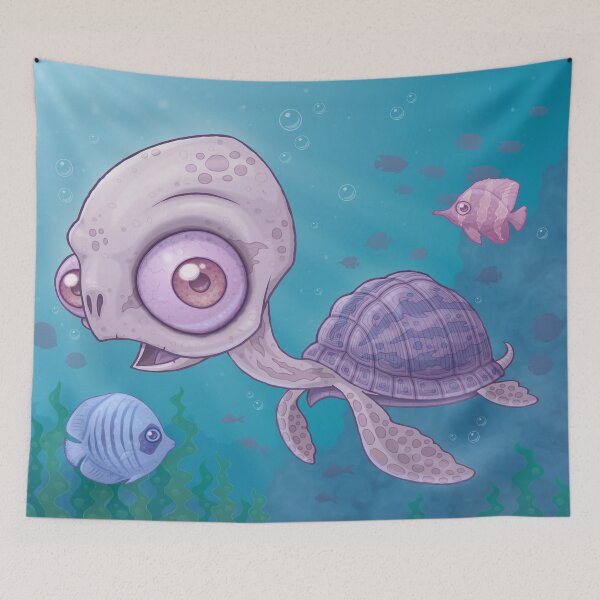 Item preview, Sea Turtle - No Background designed and sold by fizzgig.