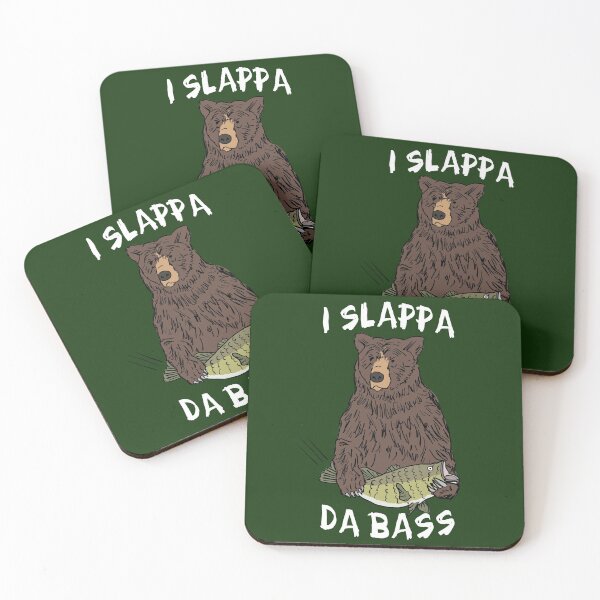 Item preview, I SLAPPA DA BASS (Bear playing bass) designed and sold by countercolour.