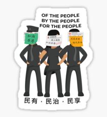 A representative government Sticker