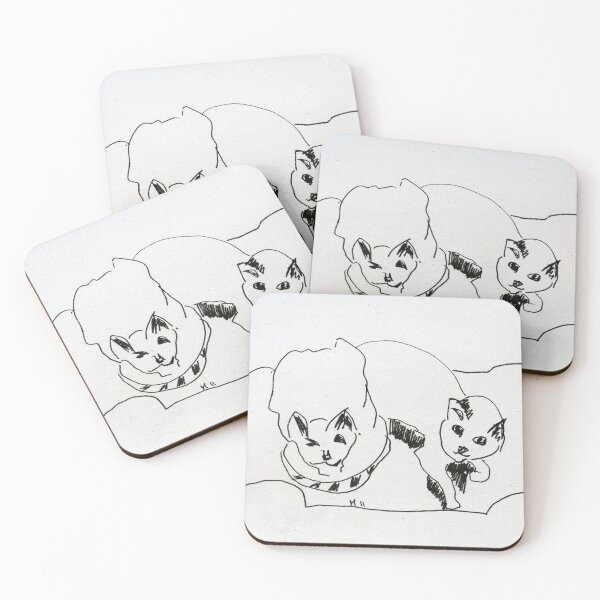 Item preview, Sketched Cats 3 designed and sold by Gabriele Maurus.