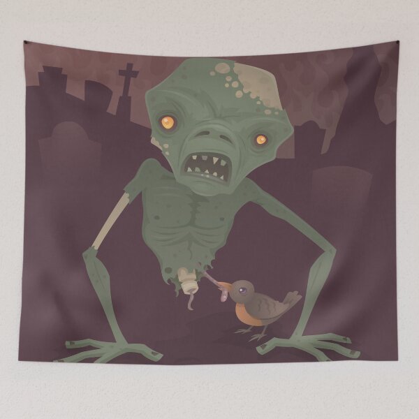 Item preview, Sickly Zombie designed and sold by fizzgig.