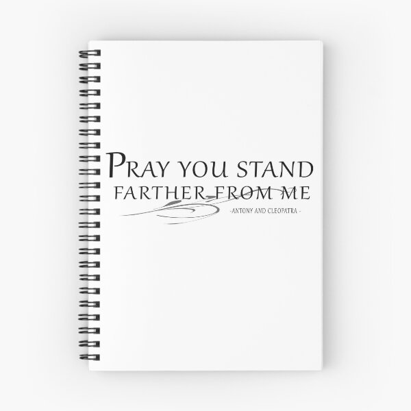 Item preview, Pray You Stand Farther From Me - Shakespearian Insults  with Black Text designed and sold by OneCrankyMonkey.