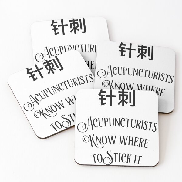 Item preview, Acupuncturists Know Where To Stick It designed and sold by Lady Eva's Shop.