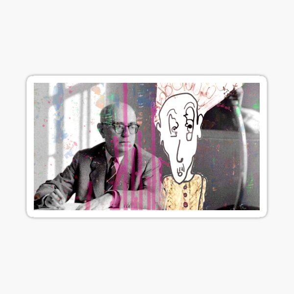 Item preview, Adorno Meets an Alien designed and sold by ARTofDIRT.