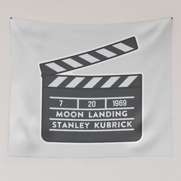 Item preview, Stanley Kubrick's Moon Landing Hoax 1969 designed and sold by FlatEarthBiz.