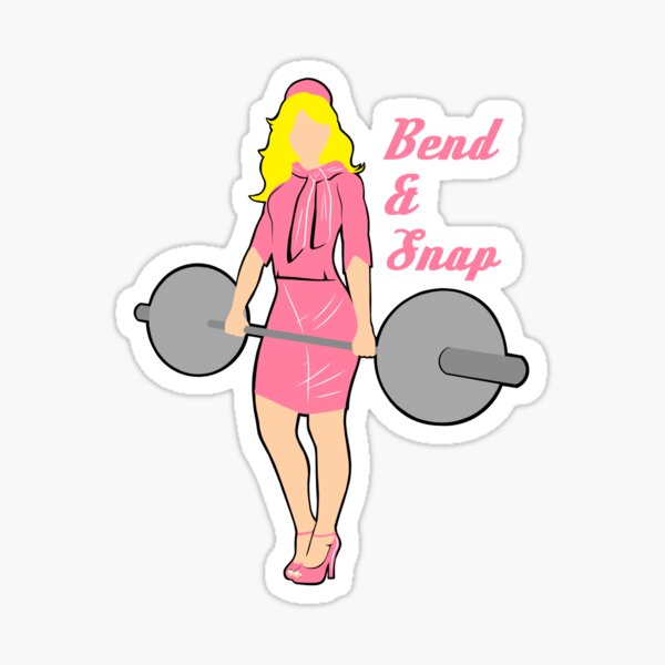 Bend & Snap Sticker