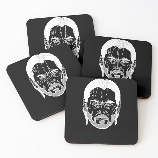 Item preview, Keanu Reeves Contour (white) designed and sold by H3LL0PPL.