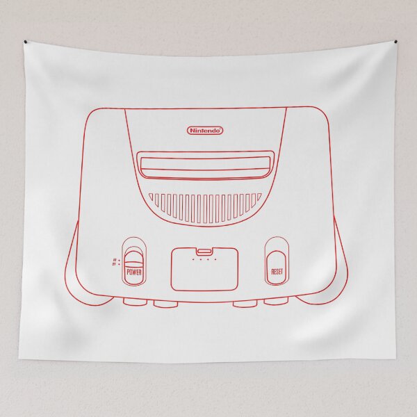 Item preview, N64 wireframe designed and sold by JamesCMarshall.