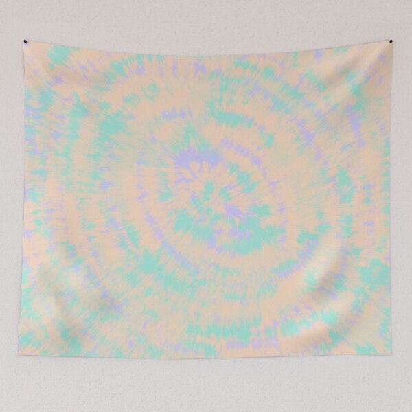 Item preview, Muted Teal and Purple Tie Dye designed and sold by TheTarotShop.