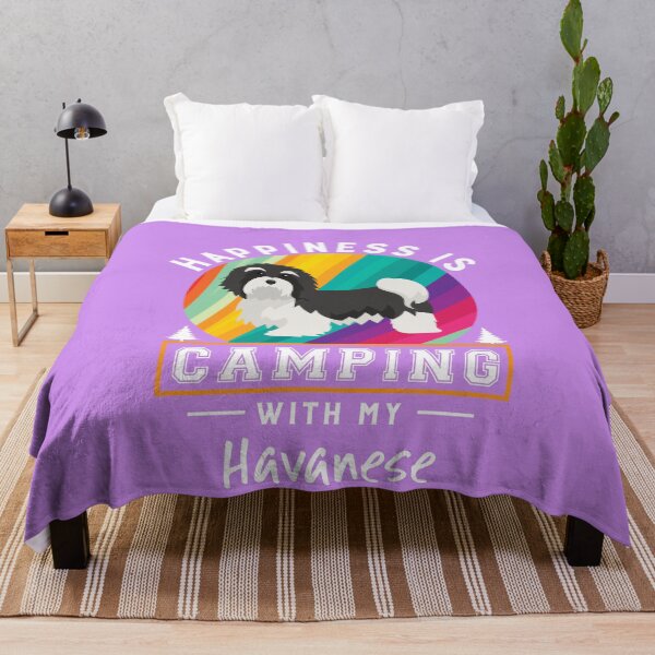 Item preview, Havanese Dog Happiness Is Camping With My Havanese Dog designed and sold by tncgifts.