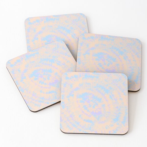 Item preview, Peachy Blue and Purple Tie Dye designed and sold by TheTarotShop.