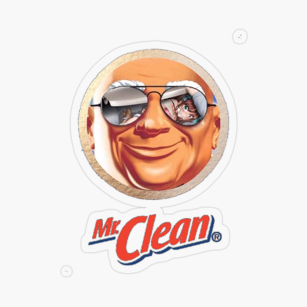 Mr Clean cleans out his trunk Poster for Sale by FlyingPriest