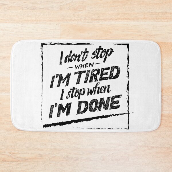 Item preview, I STOP WHEN I'M DONE designed and sold by MallsD.