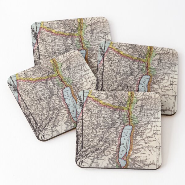 Item preview, Antique Map Of The Dead Sea designed and sold by PartridgeDesign.