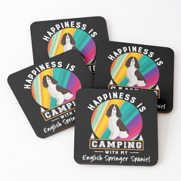 Item preview, English Springer Spaniel Dog Happiness Is Camping With My Dog designed and sold by tncgifts.