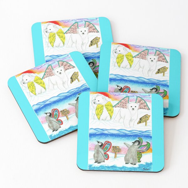 Item preview, Penguins and polar bears  designed and sold by Melanie Jeyakkumar.