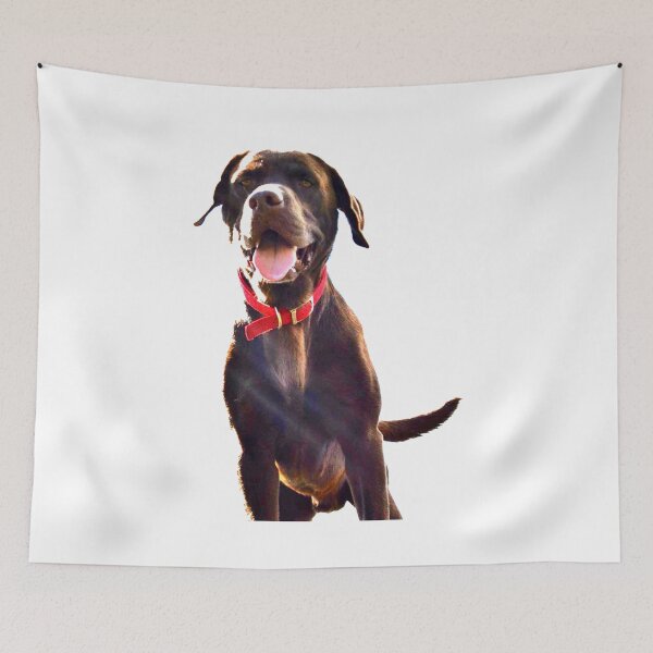 Item preview, Chocolate Labrador With Tongue Out designed and sold by CoolYule.