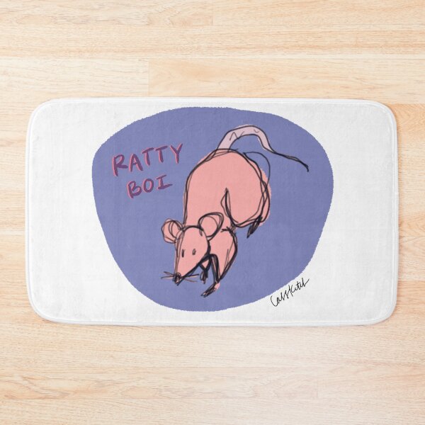 Item preview, "Ratty Boi" Rat designed and sold by cass-ketch.