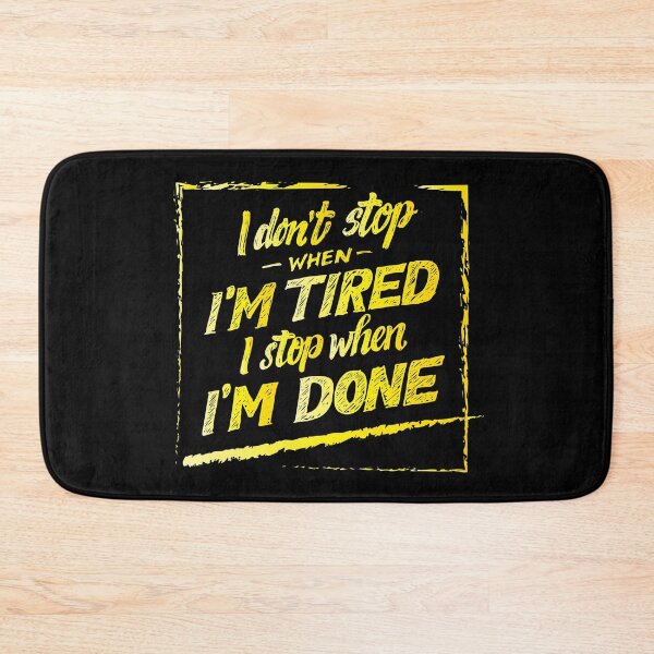 Item preview, I STOP WHEN I'M DONE designed and sold by MallsD.