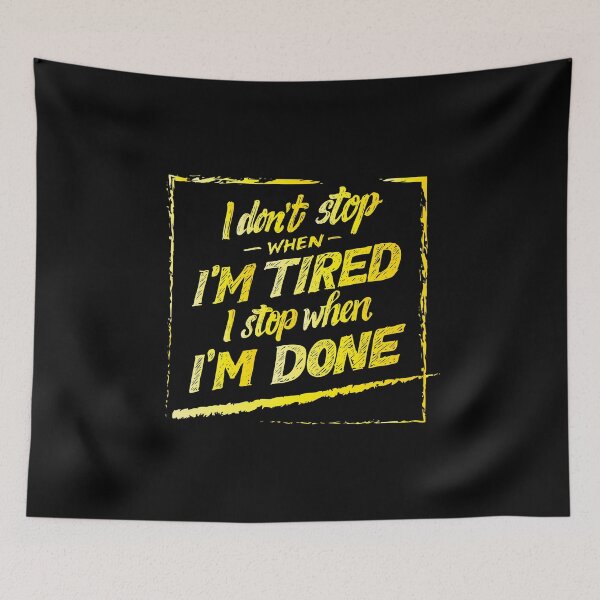 Item preview, I STOP WHEN I'M DONE designed and sold by MallsD.