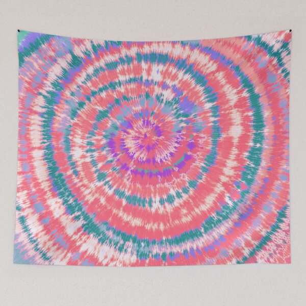 Item preview, Pinks and Blues Burst Tie Dye designed and sold by TheTarotShop.