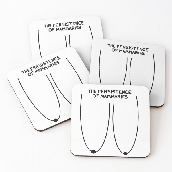 Item preview, The Persistence of Mammaries - with text designed and sold by christinaashman.