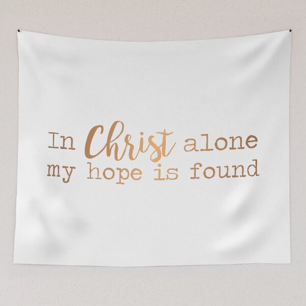 Item preview, Christ quote gold designed and sold by ReVivingHoPe.